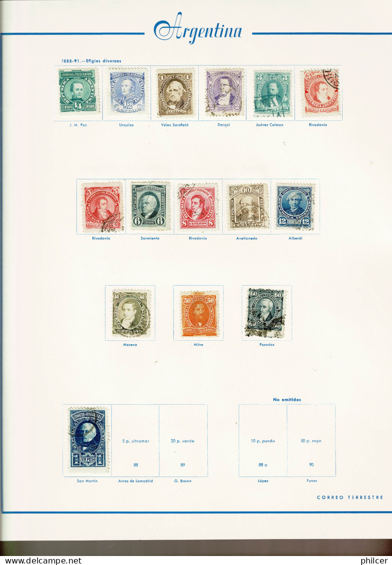 Argentina, 1858..., # 1..., MH And Used - Usati