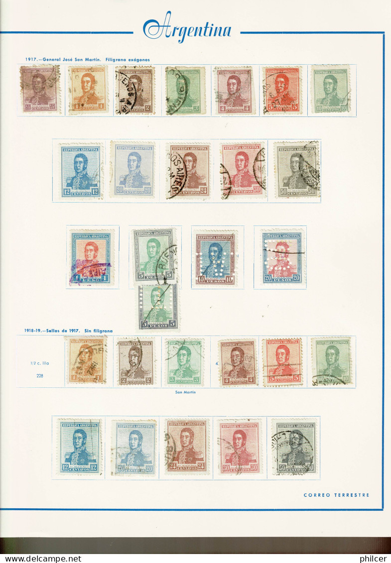 Argentina, 1858..., # 1..., MH and Used