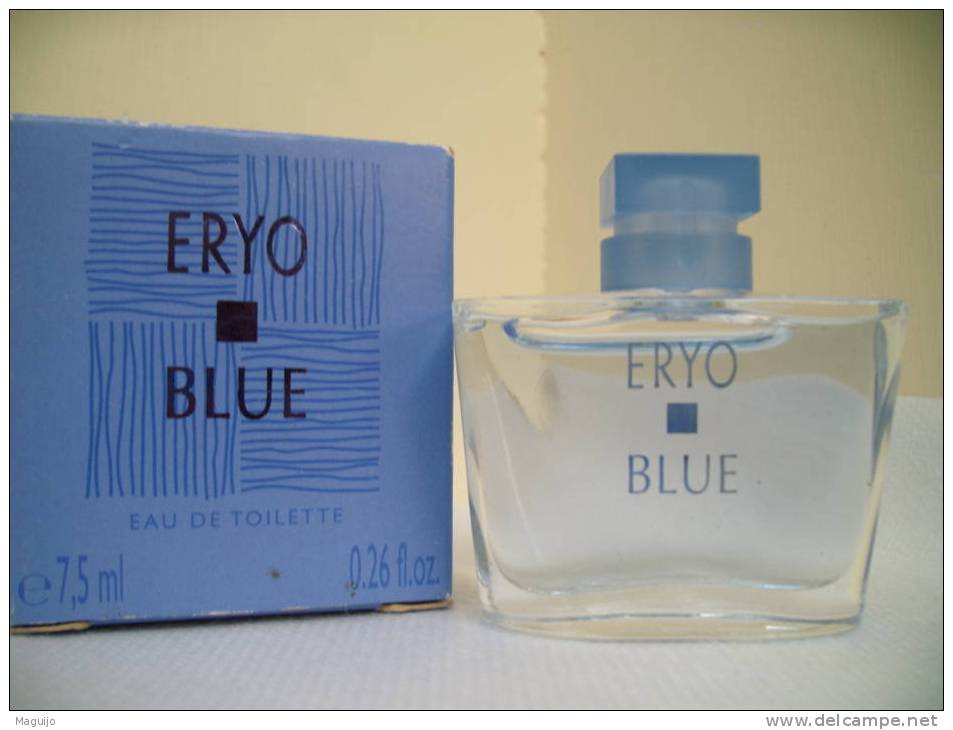 YVES ROCHER " ERYO IN BLUE " MINI EDT 7,5 ML  LIRE§§§ - Miniaturen Herrendüfte (mit Verpackung)