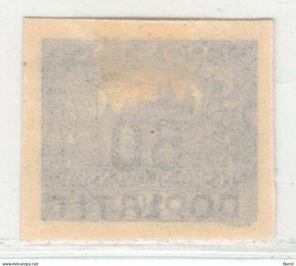 Tchécoslovaquie 1922 Mi  D 38 (Yv TT 23), (MH)* Trace De Charniere - Unused Stamps