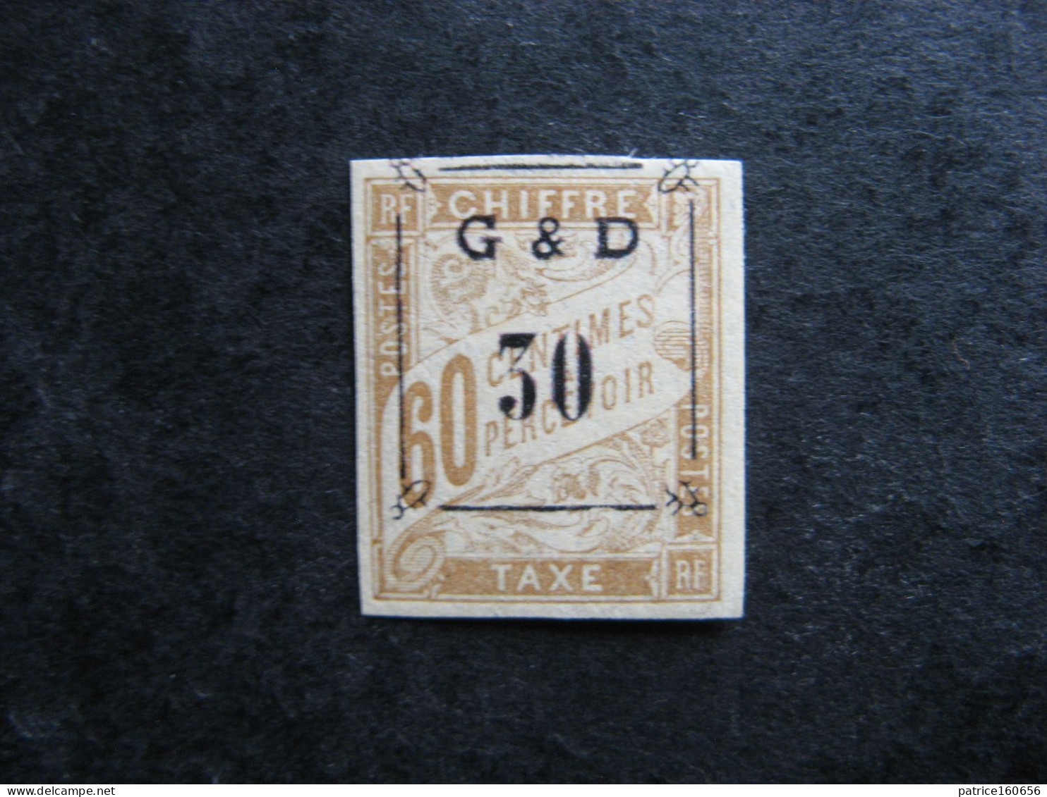 Guadeloupe: RARE Et TB Timbre Taxe N°13, Neuf XX. - Portomarken