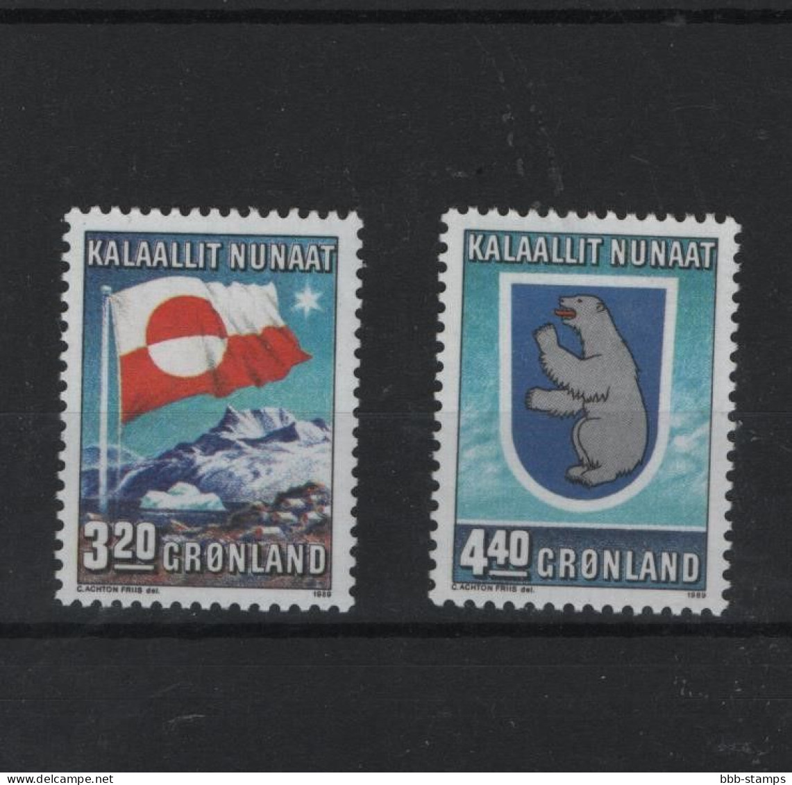 Grönland Michel Cat. No.  Mnh/** 195/196 - Neufs