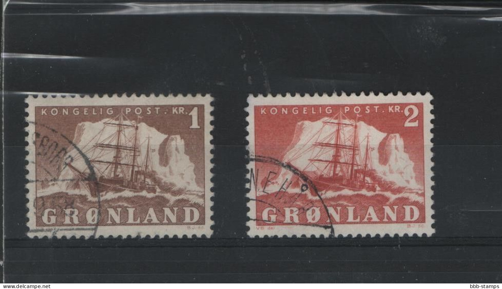 Grönland Michel Cat. No. Used  35/36 - Used Stamps