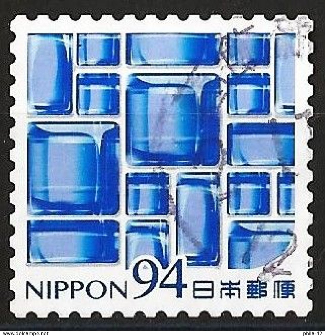 Japan 2020 - Mi 10474 - YT 10100 ( Ceramic Tile Pattern ) - Oblitérés