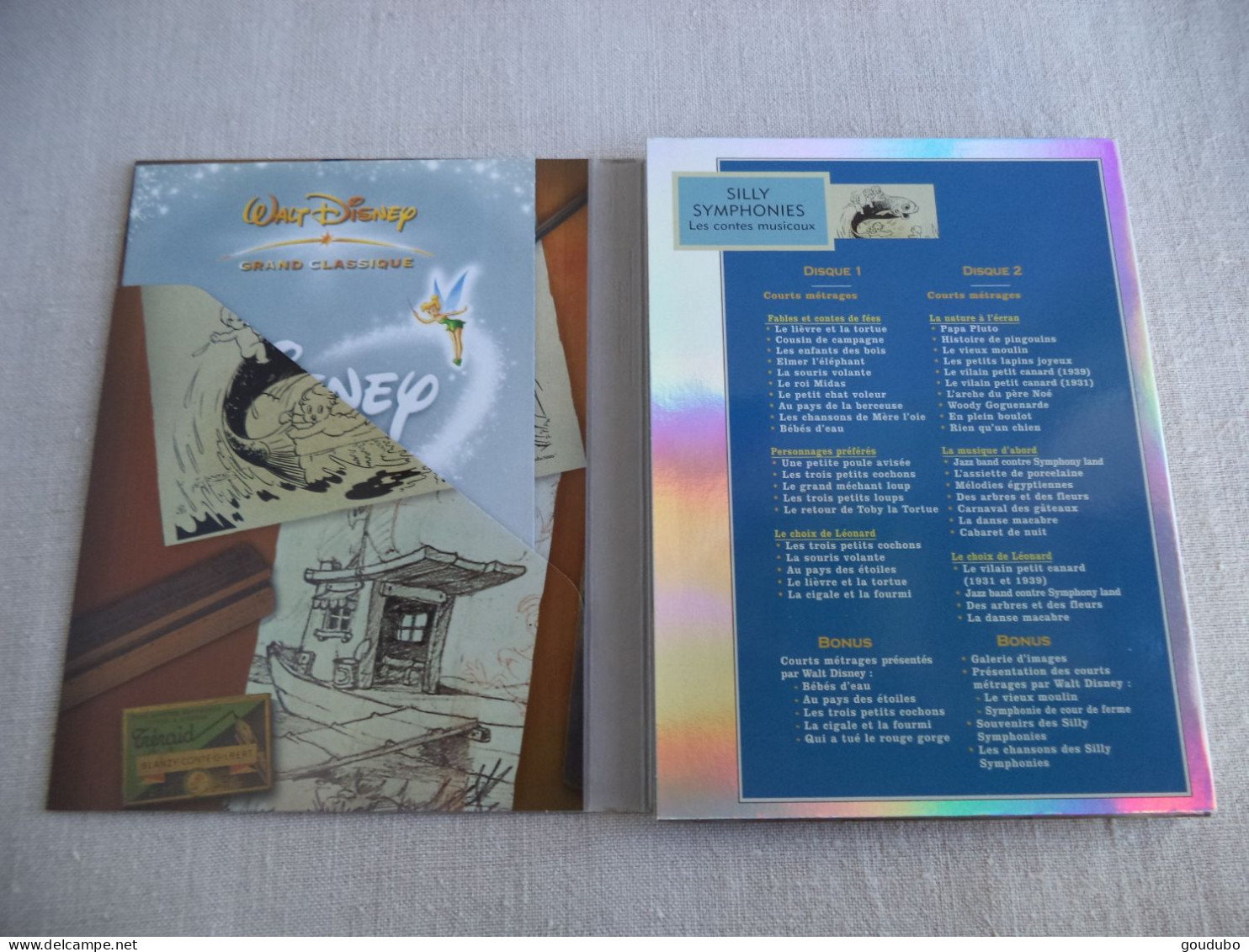 Disney Silly Simphonies Les Contes Musicaux Edition Collector 2 DVD 2004 Léonard Maltin. - Cartoni Animati