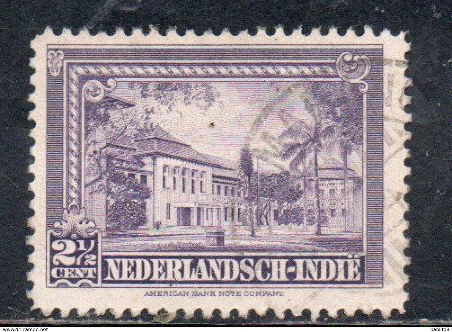 DUTCH INDIA INDIE INDE NEDERLANDS HOLLAND OLANDESI NETHERLANDS INDIES 1945 1946 UNIVERSITY MEDICINA BATAVIA 2 1/2c USED - Nederlands-Indië