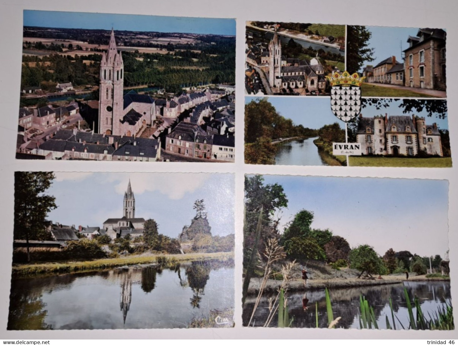 EVRAN 22 ( LOT DE 4 CARTES ) - Evran