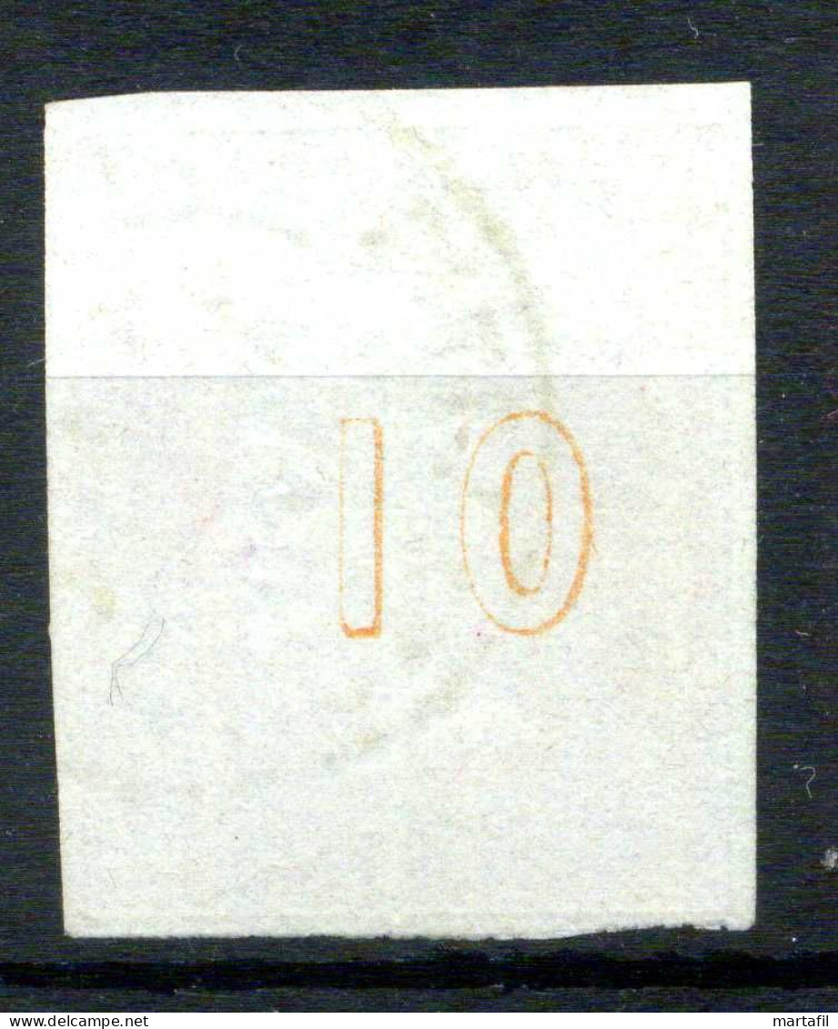 1861-62 GRECIA Grande Hermes N.13a USATO - Usados