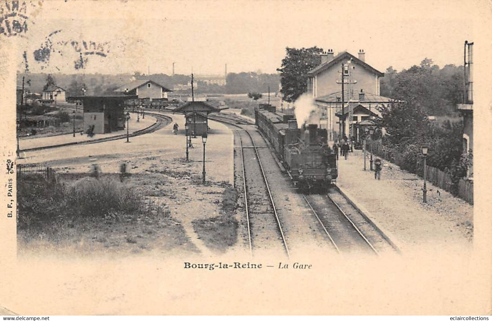 Bourg La Reine        92       Intérieur De La Gare. Train       (Voir Scan) - Bourg La Reine