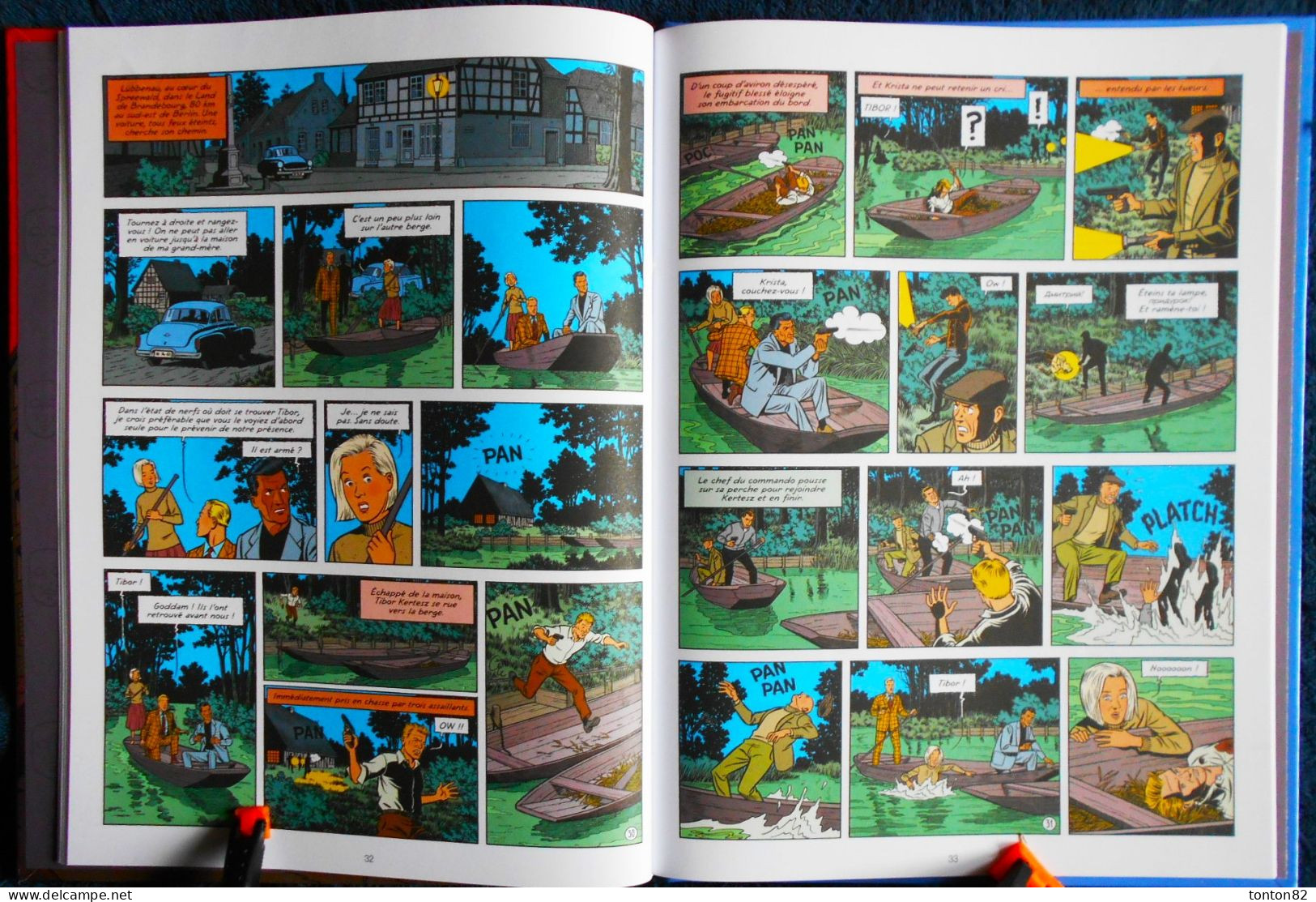 J.L. Bocquet / Fromental / Aubin - Huit heures à Berlin -  Éditions Blake et Mortimer - ( Édition Originale 2022 ) .