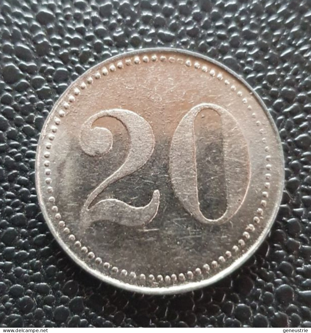 Jeton De Nécessité Allemagne "20 (pfennig) / 20 A. St.) - Monetari/ Di Necessità