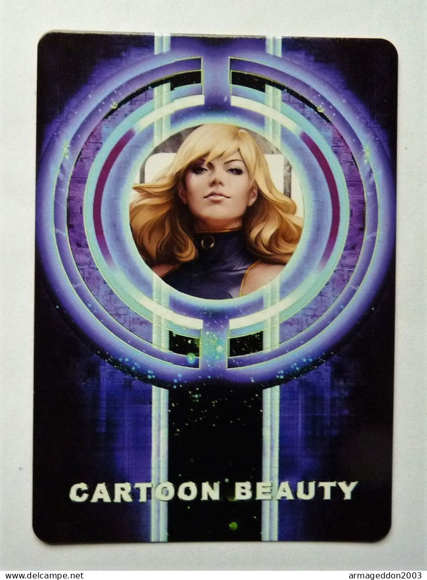 CARTE SEXY GIRL MANGA MINT HOLO PRISM Girl Waifu Stanley Artgerm Lau - Marvel