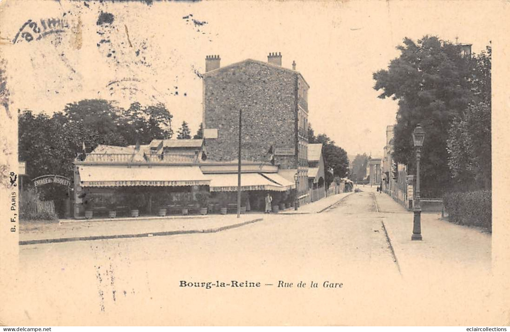 Bourg La Reine        92       Rue De La Gare.. Café Du Chemin De Fer      (Voir Scan) - Bourg La Reine