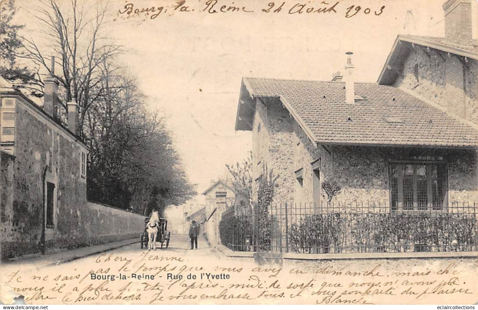 Bourg La Reine        92         Rue De L'Yvette        (Voir Scan) - Bourg La Reine