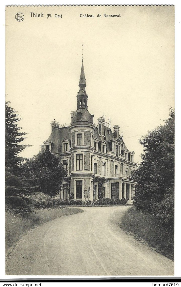 Belgique  - Thielt  -   Tielt   - Chateau De  Ronseval - Tielt