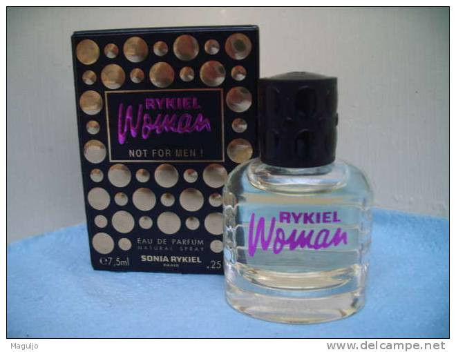 RYKIEL" RYKIEL WOMAN " NOT FOR MEN MINI VAPO EDP 7,5 ML LIRE §§§ - Miniatures Womens' Fragrances (in Box)