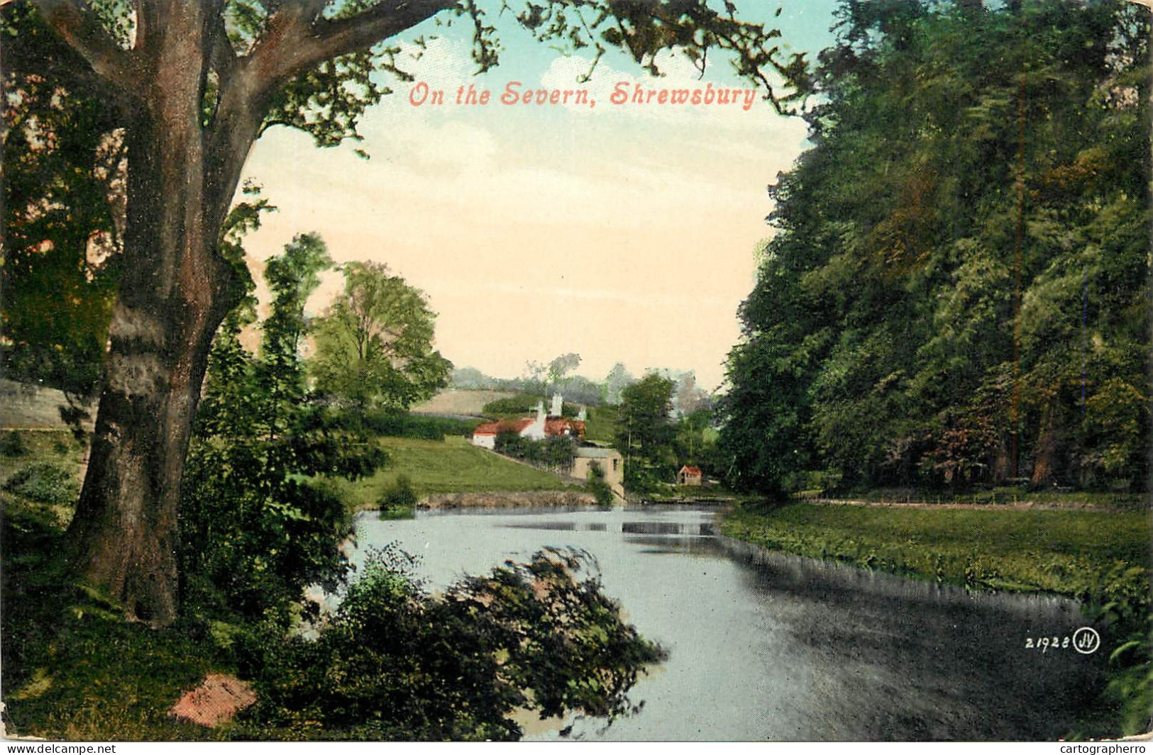 Postcard United Kingdom England Shrewsbury On The Severn - Shropshire