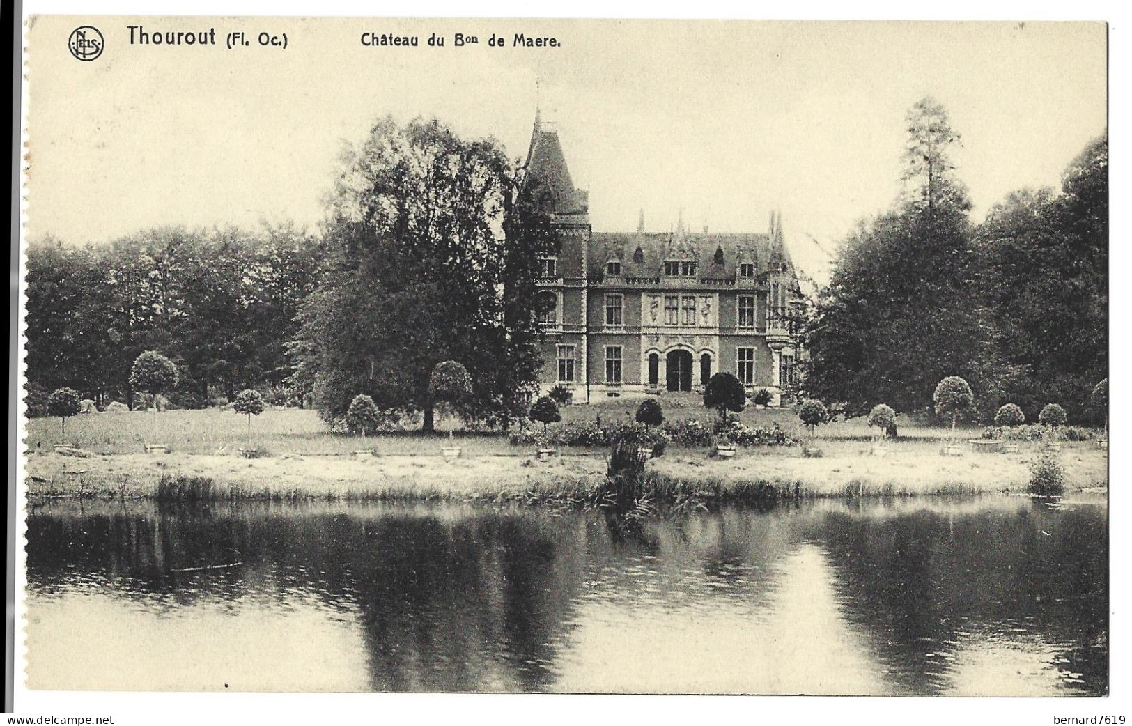 Belgique  - Thourout  -  Chateau  Du Baron De Maere  - Baron De Maere D'aentrycke Et Baronne Nee Janssens  De Bisthoven - Torhout