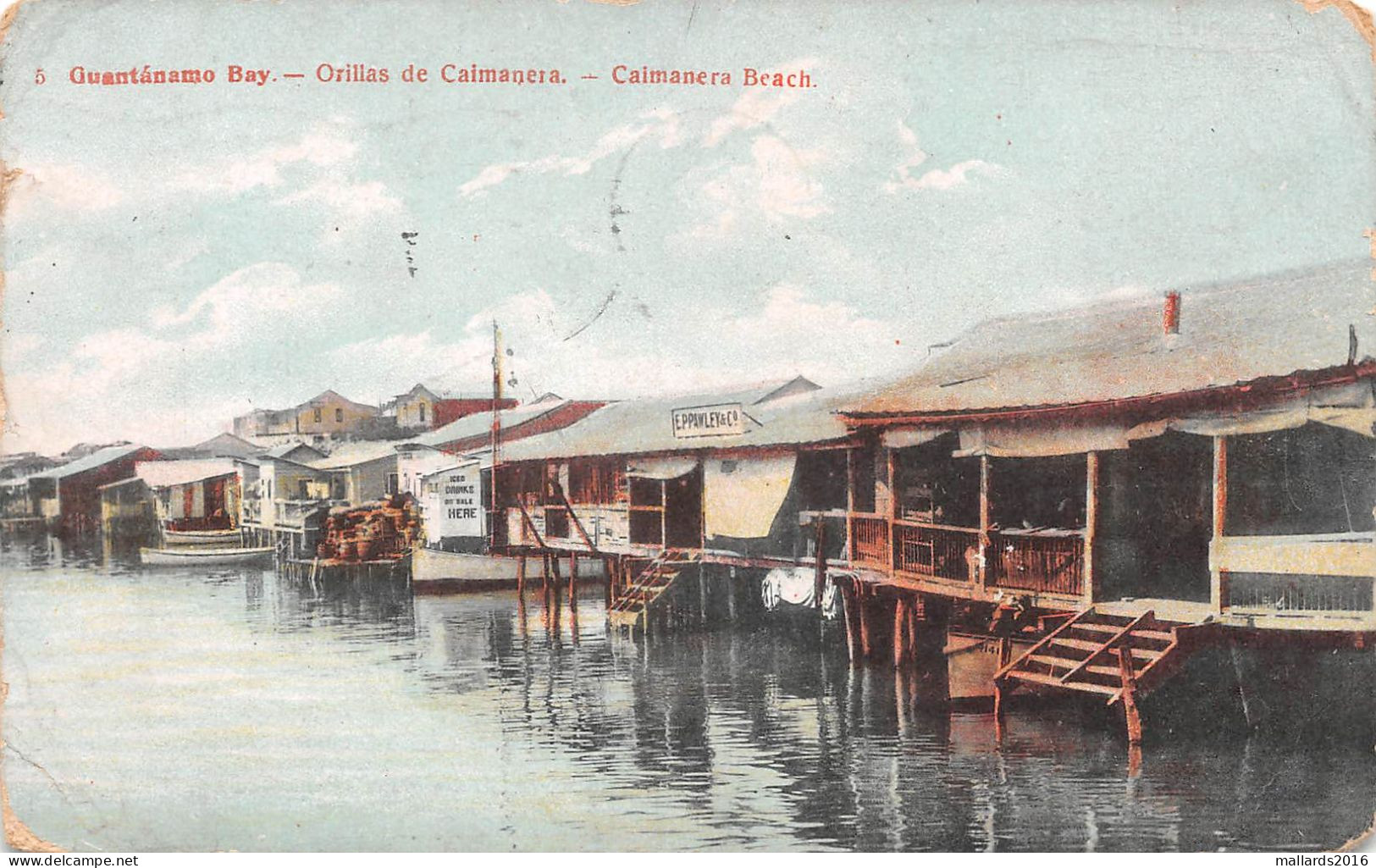 GUANTANAMO BAY ~ A VINTAGE POSTCARD #2351114 - Cuba