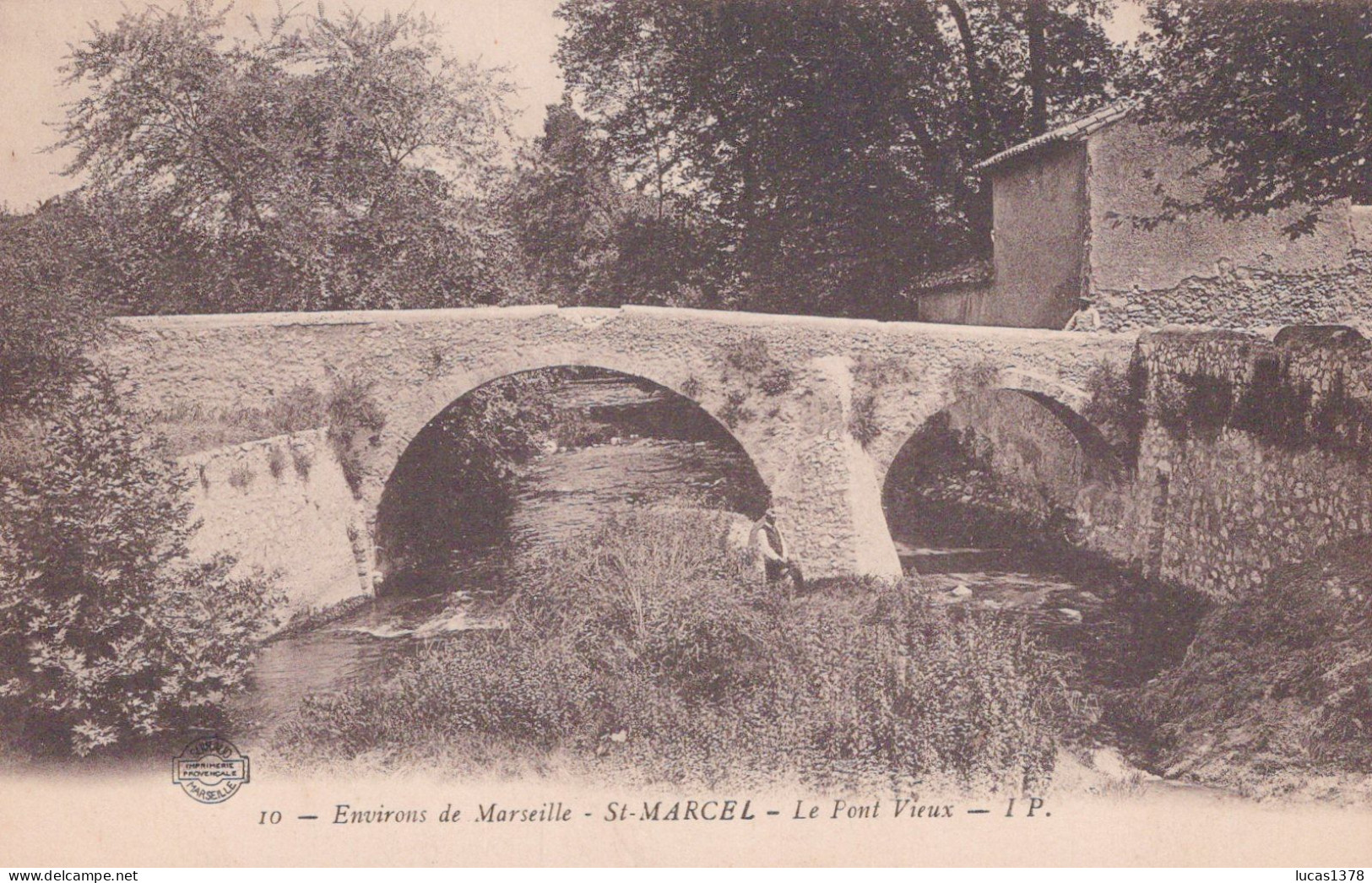 13 / MARSEILLE /SAINT MARCEL / LE PONT VIEUX / IP 5 - Saint Marcel, La Barasse, Saint Menet