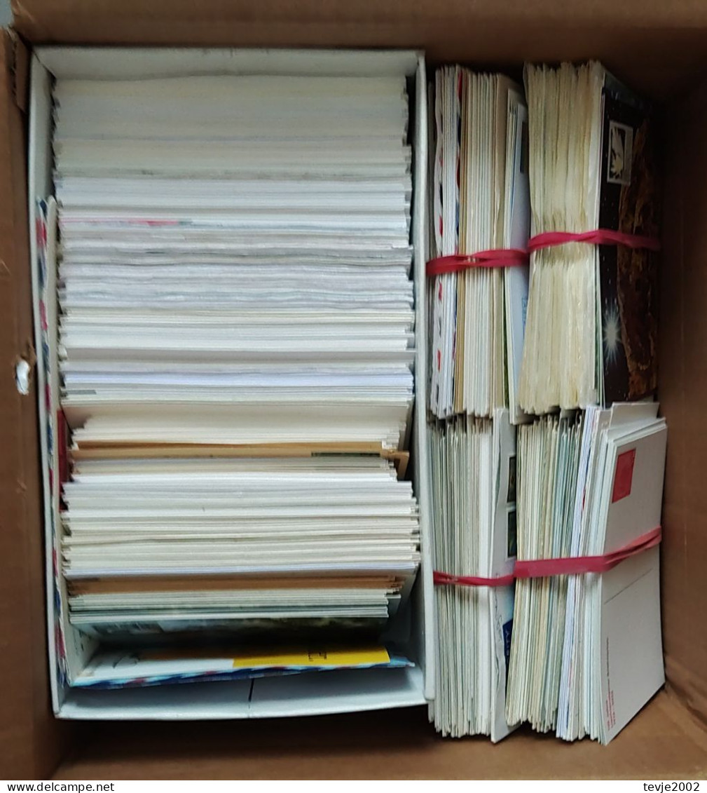 P_ Liechtenstein - Ca. 900 FDC Ersttagsbriefe Ganzsachen (postfrisch Und Gestempelt) Bedarfsbriefe - Sammlungen