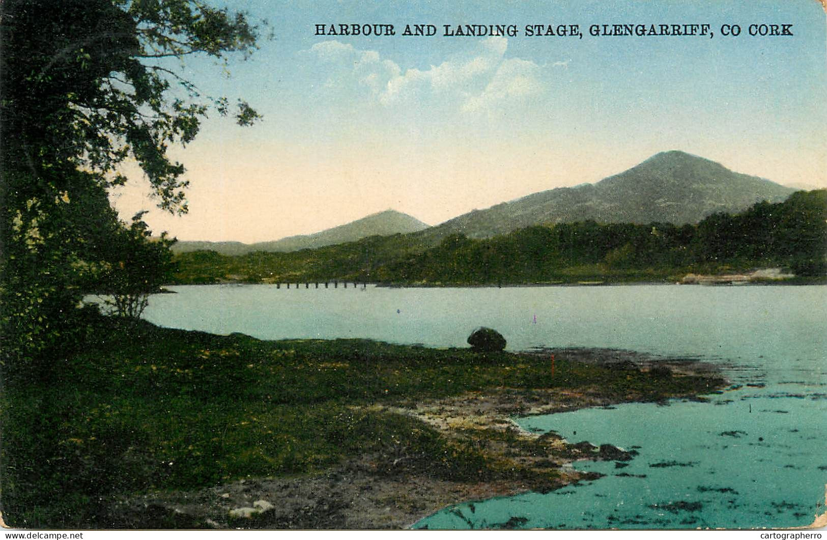 Postcard Ireland Cork Harbour And Landing Stage Glengarriff - Cork