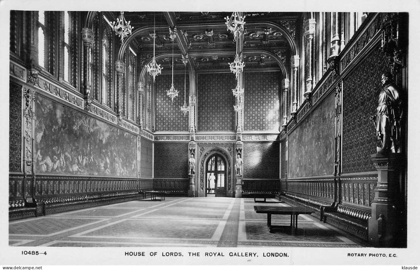 House Of Lords The Royal Galery London - Whitehall