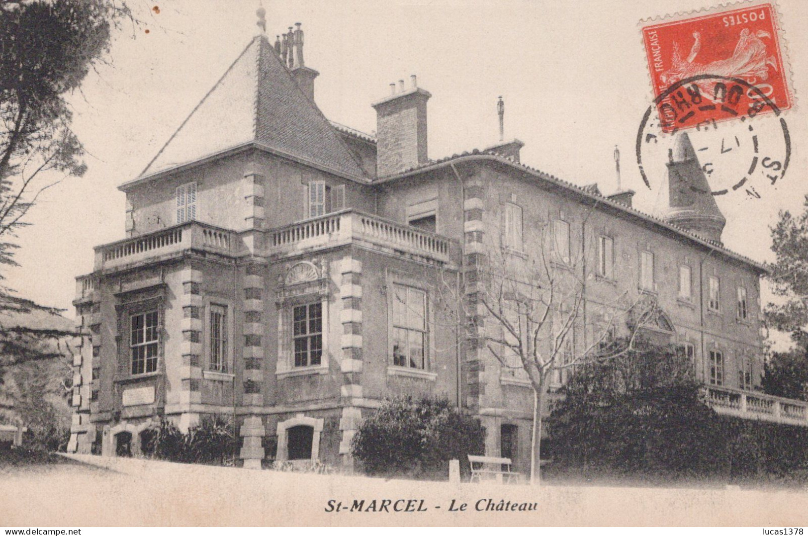 13 / MARSEILLE / SAINT MARCEL / LE CHATEAU - Saint Marcel, La Barasse, Saintt Menet