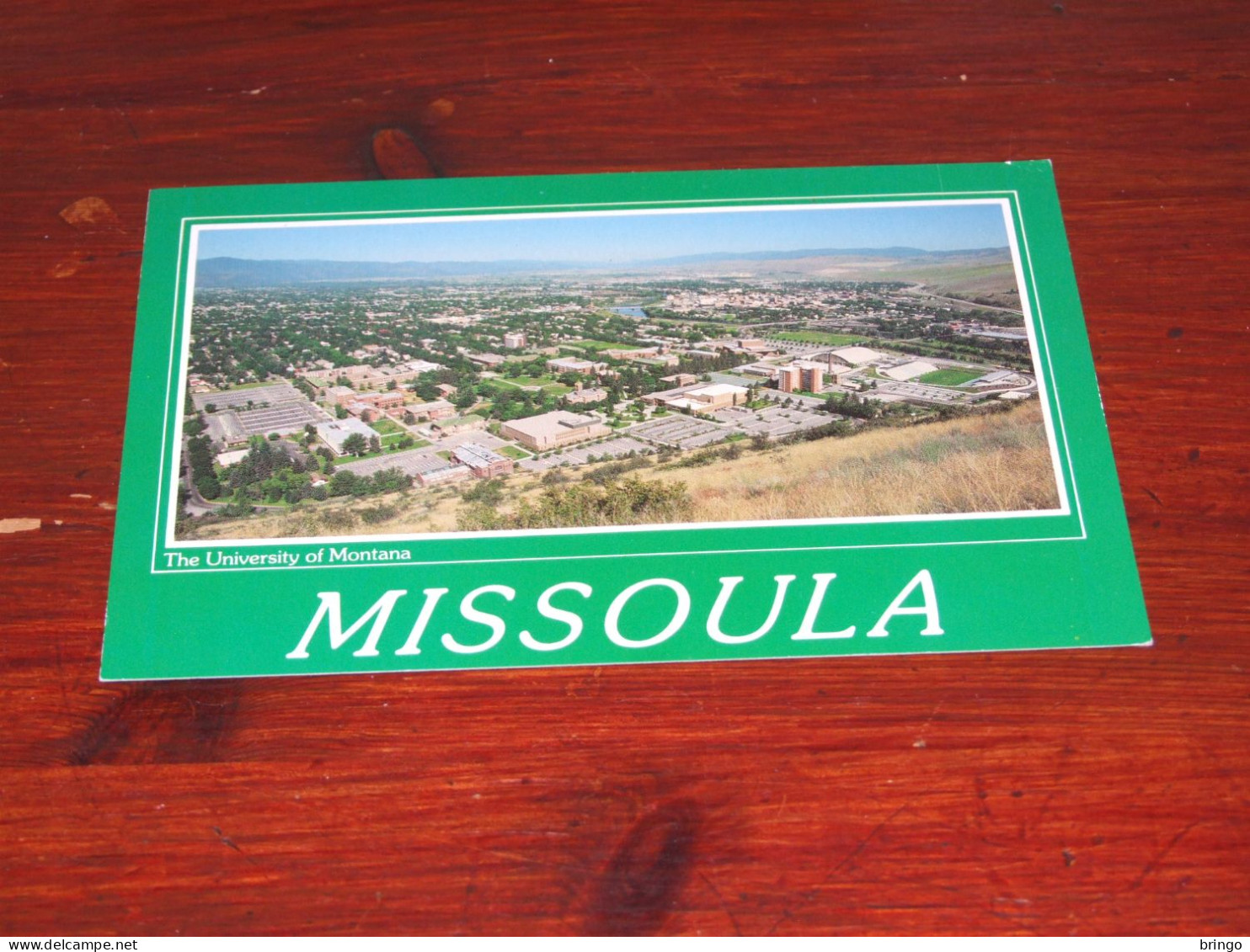 66726-              THE UNIVERSITY OF MONTANA, MISSOULA, MONTANA - Missoula