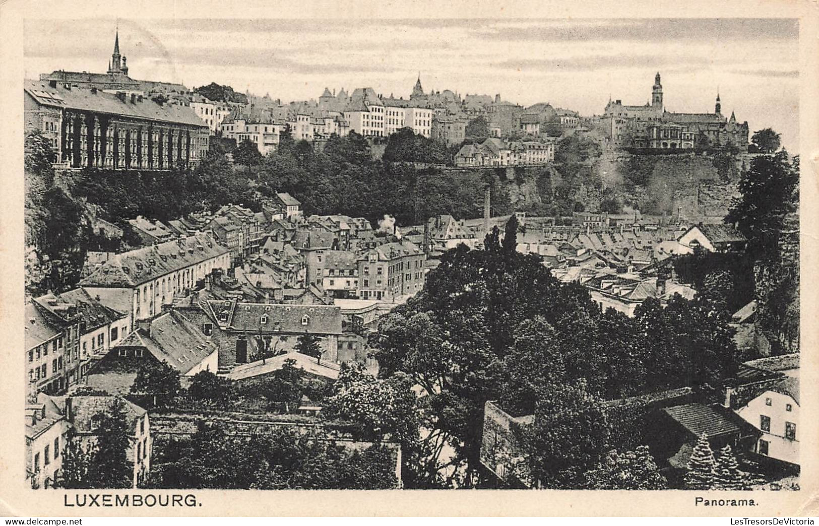 LUXEMBOURG - Luxembourg Ville - Panorama - Habitations - Carte Postale - Luxemburg - Town