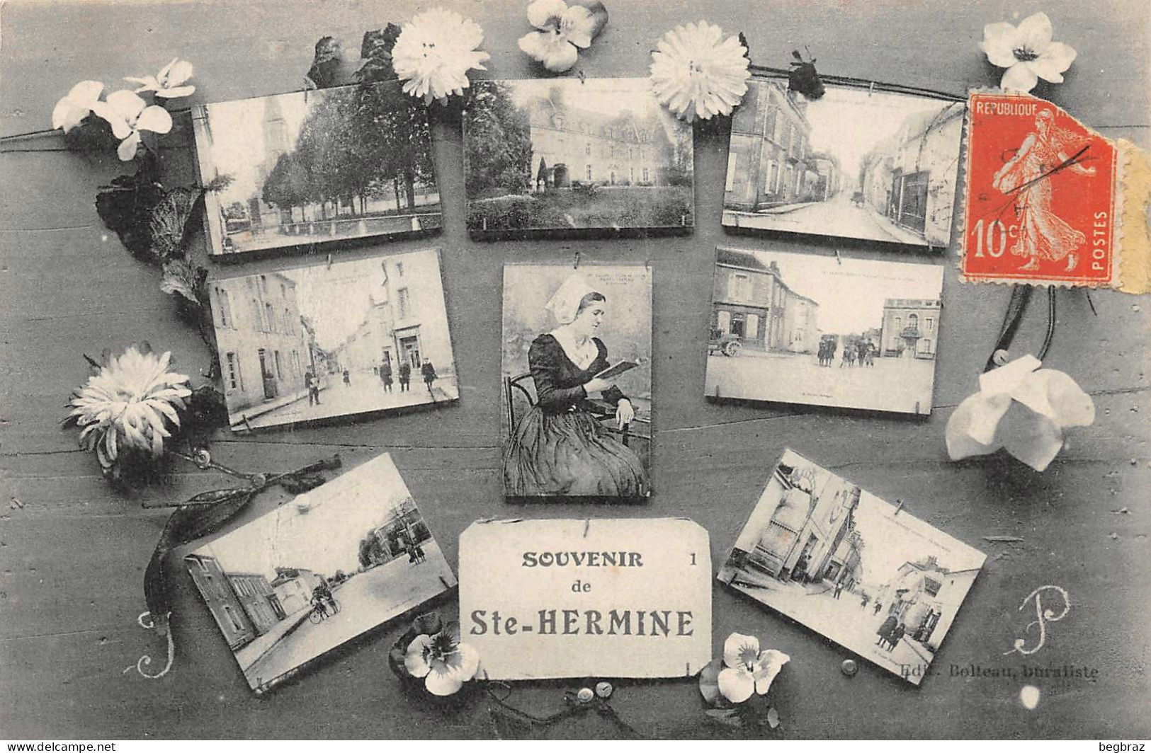 SAINTE HERMINE      SOUVENIR DE - Sainte Hermine