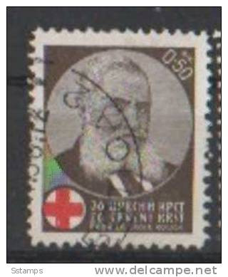 A-141  JUGOSLAVIA JUGOSLAWIEN CROCE ROSSA RED CROSS USED - Gebruikt