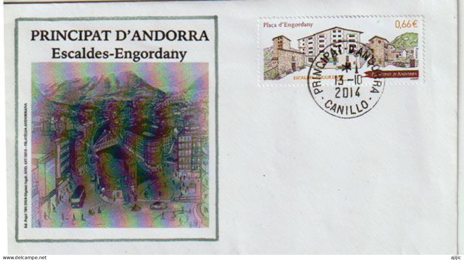 Escaldes-Engordany (Paroisse D'Andorre)  Lettre D'Escaldes-Engordany 2014 - Cartas & Documentos