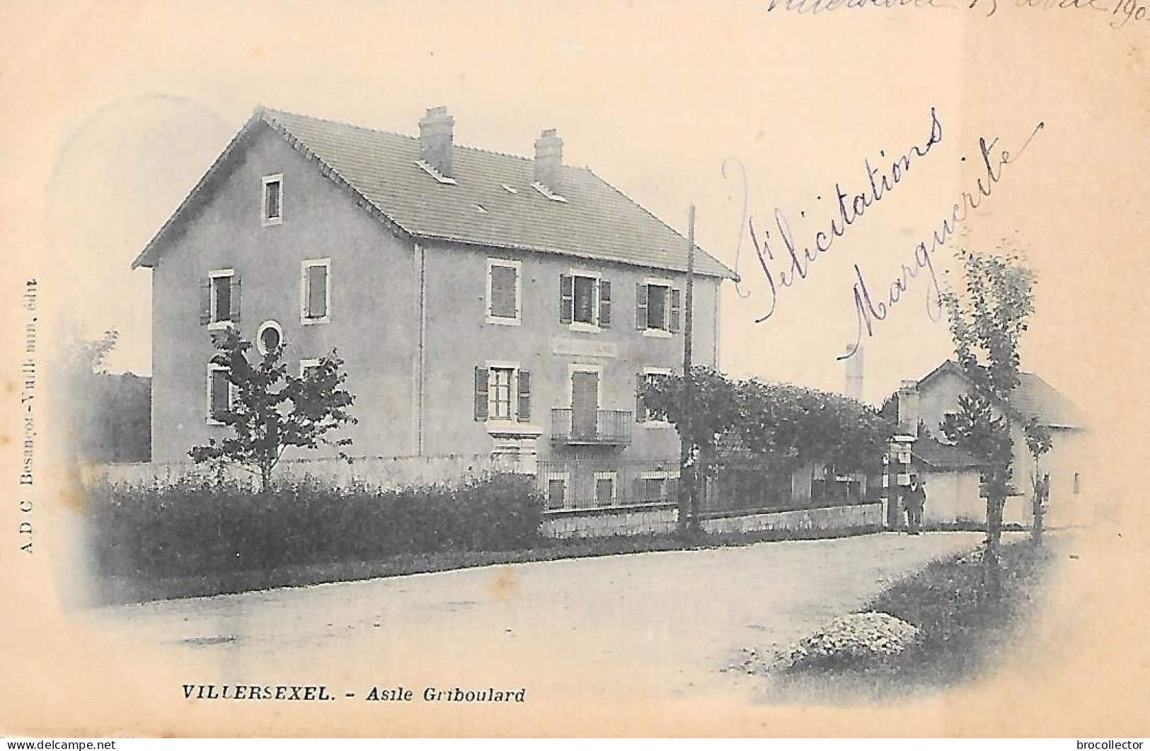 VILLERSEXEL ( 70 ) -  Asile Griboulard - Villersexel