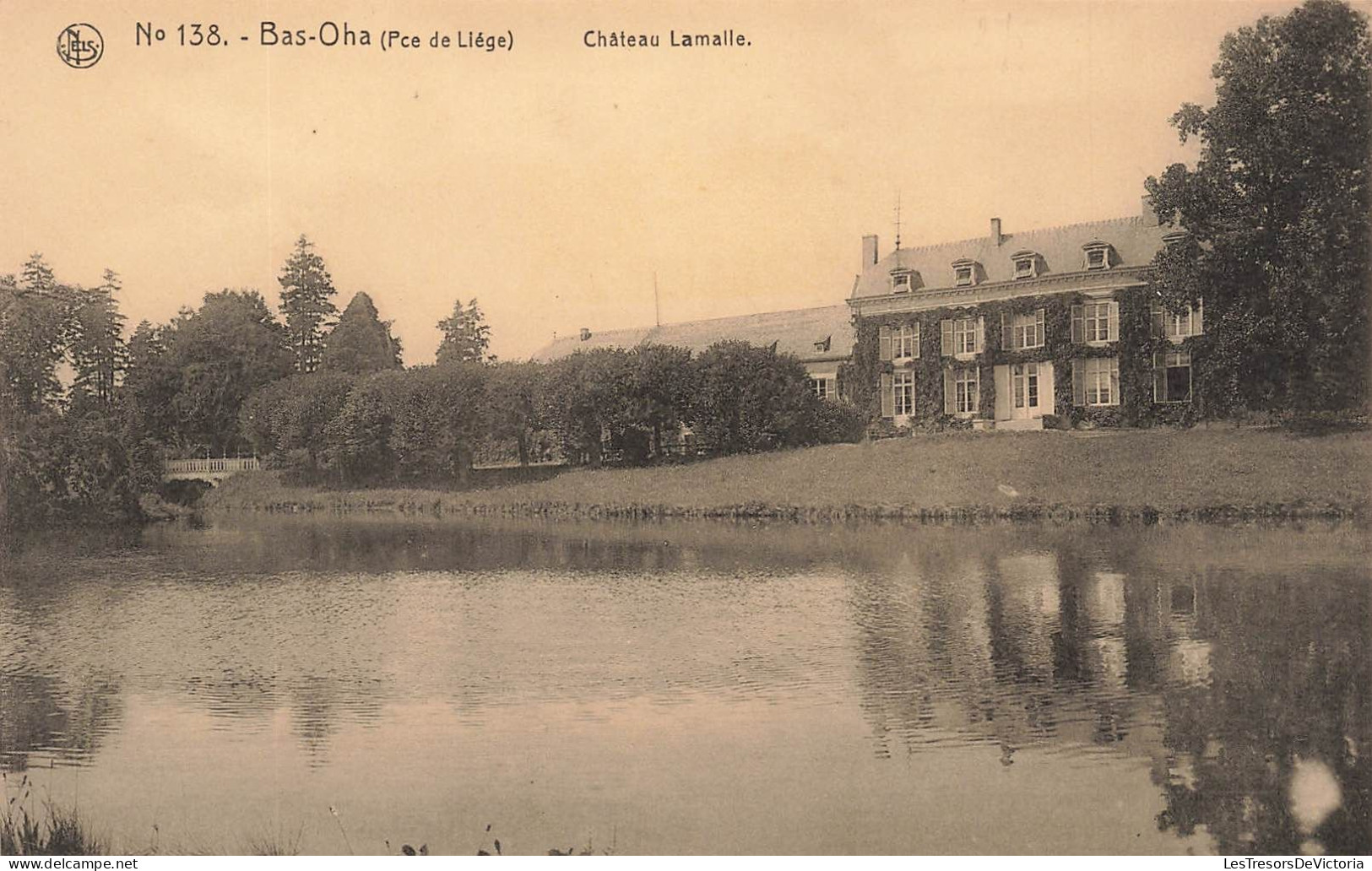 BELGIQUE - Bas-Oha - Le Château Lamalle - Carte Postale Ancienne - Wanze