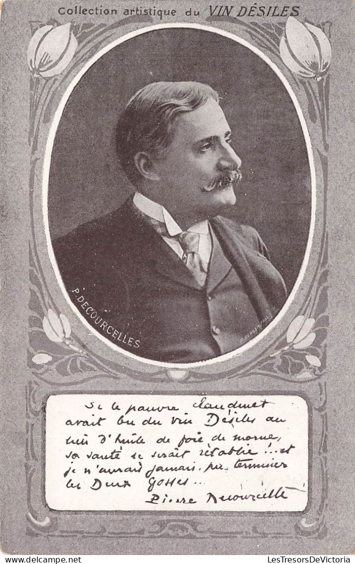 CELEBRITE - Pierre Décourcelles - Carte Postale Ancienne - Escritores