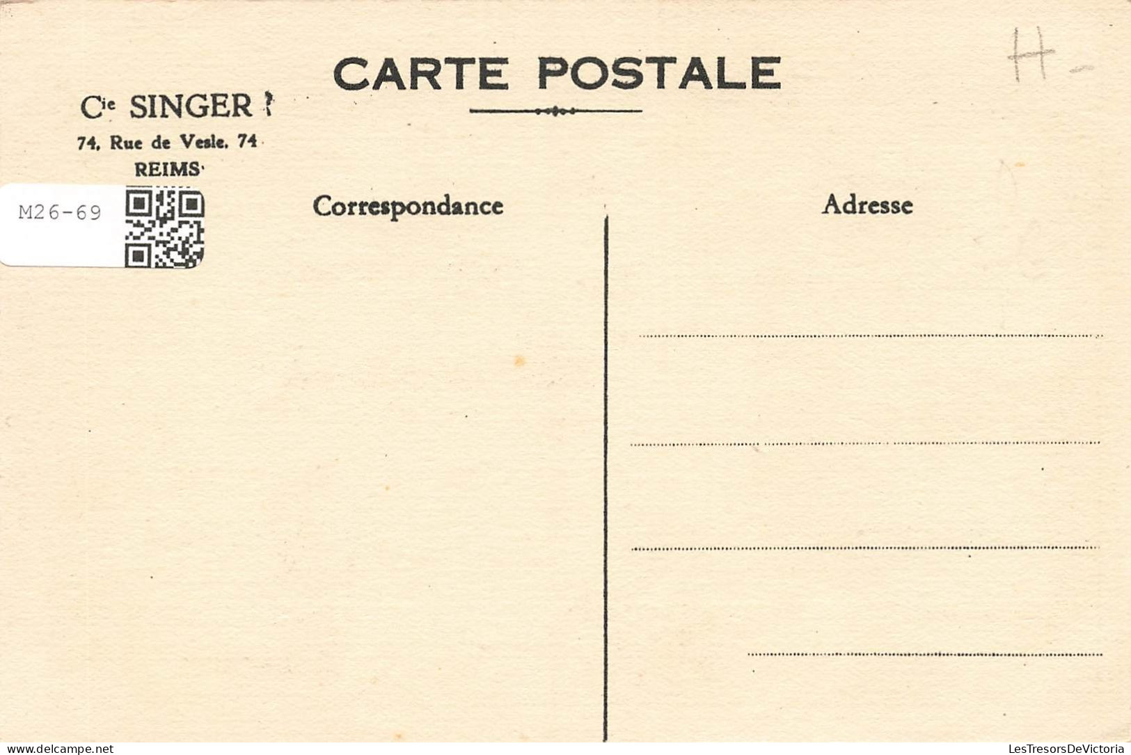 PUBLICITE - La Machine à Coudre Moderne - LA Singer I5K 7I - Colorisé - Carte Postale Ancienne - Vrouwen