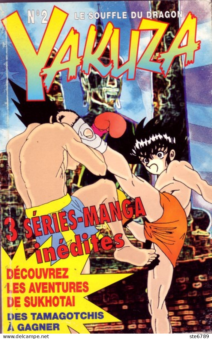 BD  Spécial MANGA  YAKUZA N° 2 Le Souffle Du Dragon - Mangas [french Edition]