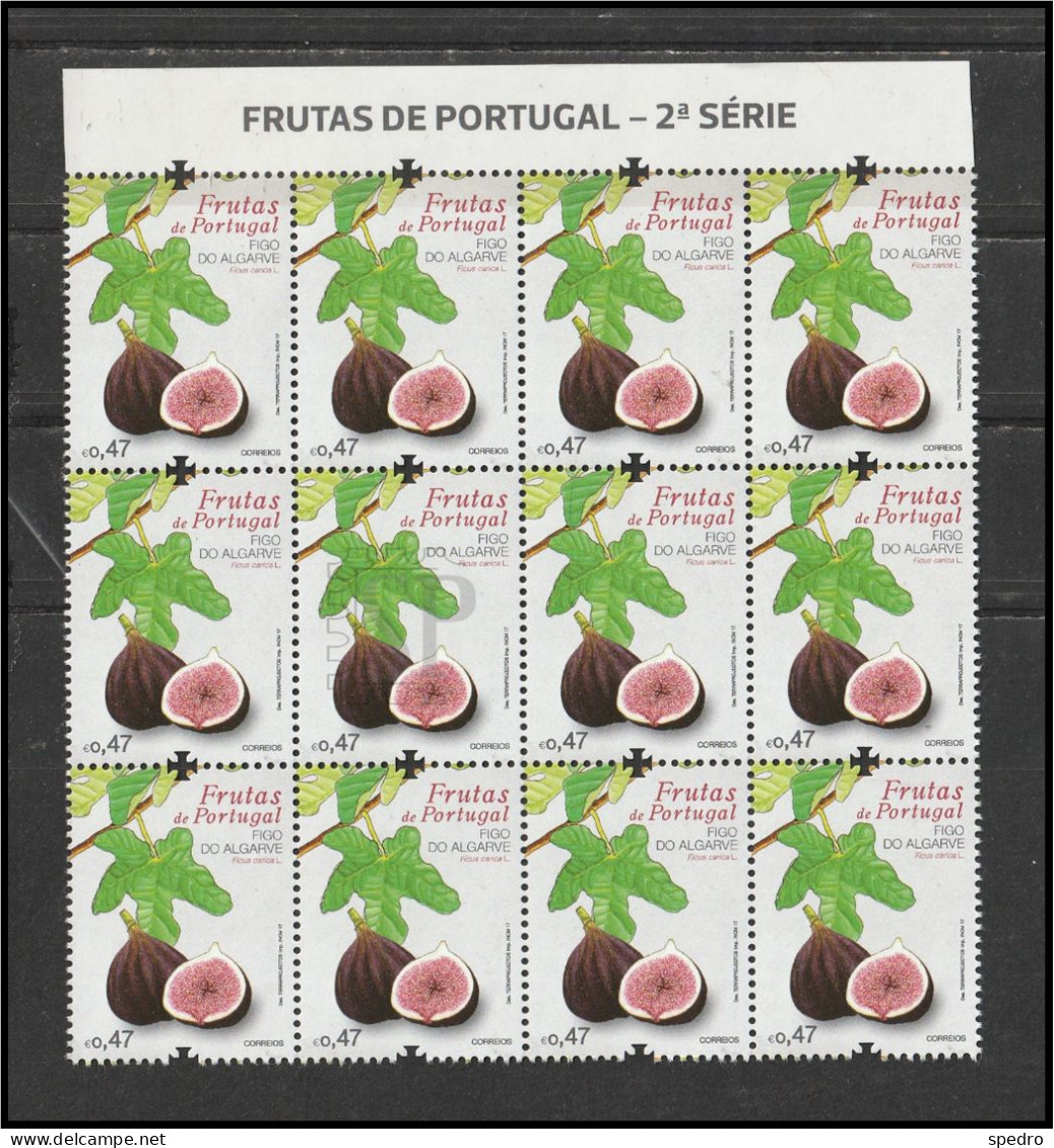 Portugal 2017 Frutas De Figo Algarve Fruit Futa Fig Food - Full Sheets & Multiples