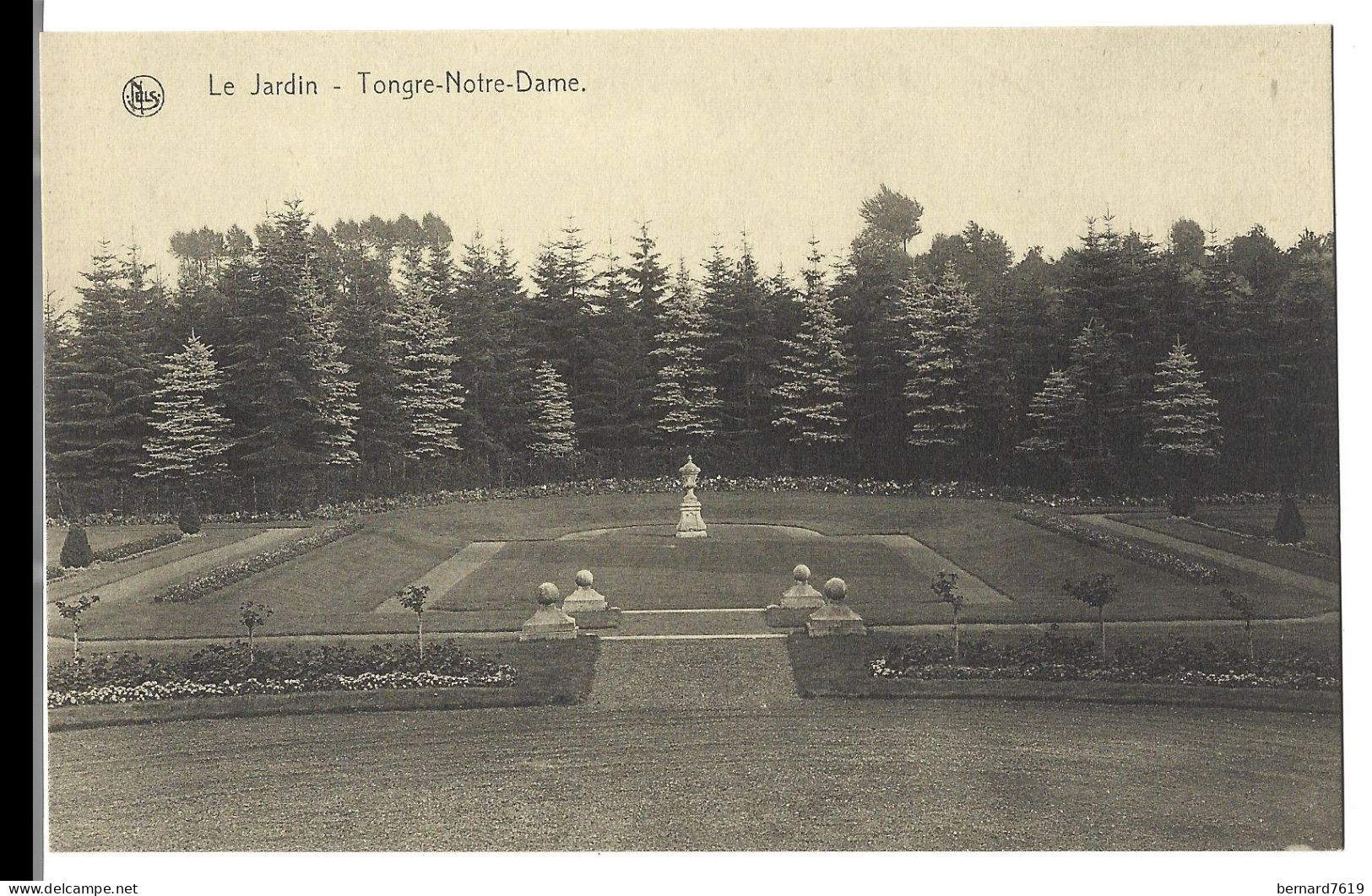 Belgique  -    Tongres  Notre Dame   - Le Jardin - Chièvres