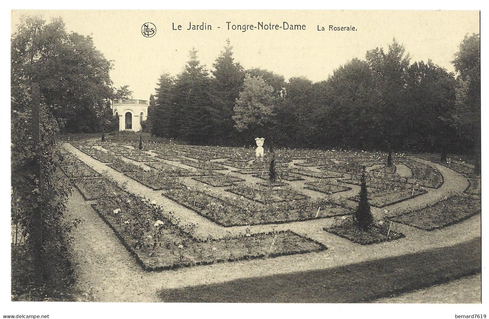 Belgique  -    Tongres  Notre Dame   - Le Jardin - La Roseraie - Chievres