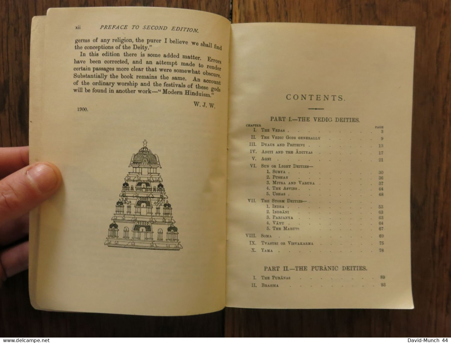 Hindu Mythology, Vedic And Punanic De W.J. Wilkins. Rupa &Co. 1975 - Spiritualismus