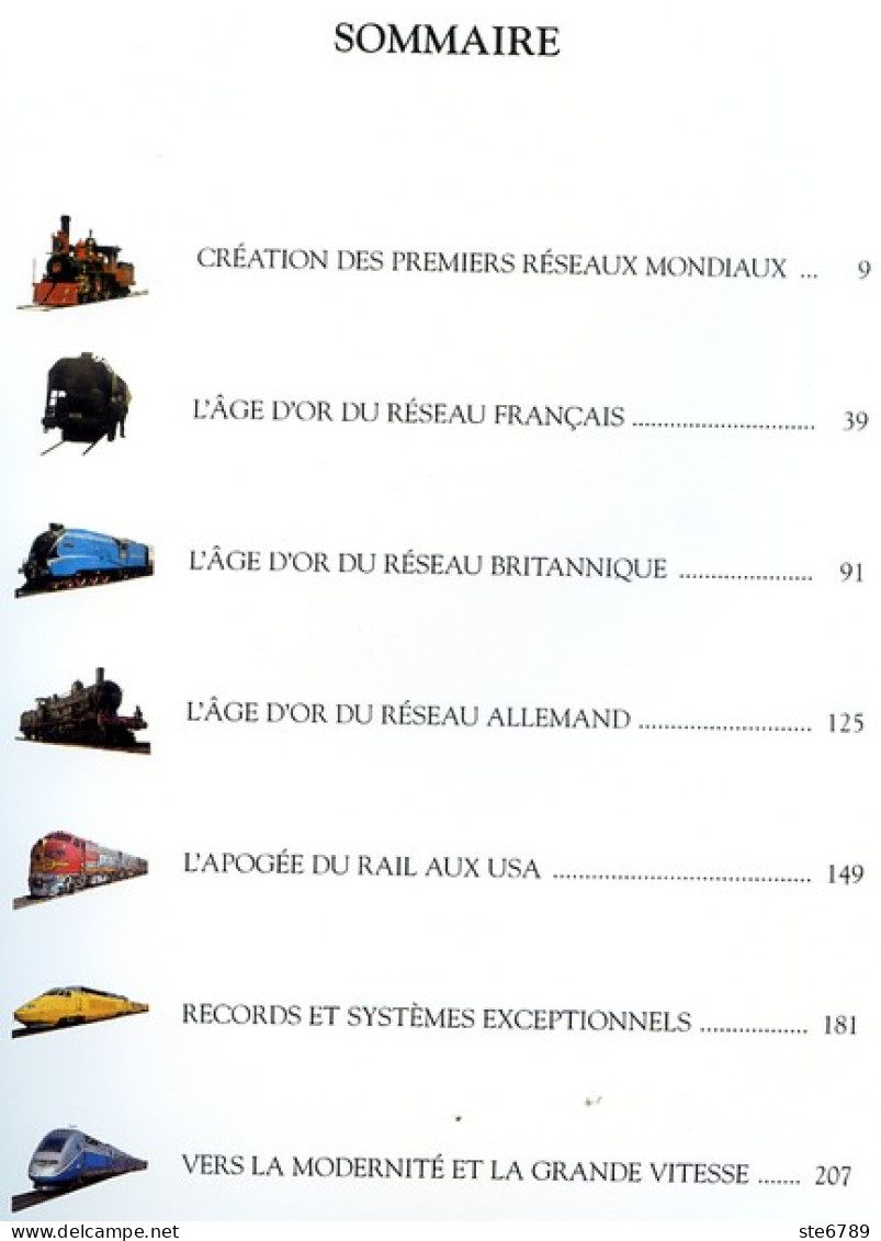 Livre L'ATLAS DES TRAINS DE LEGENDE  239 Pages - Ferrocarril & Tranvías