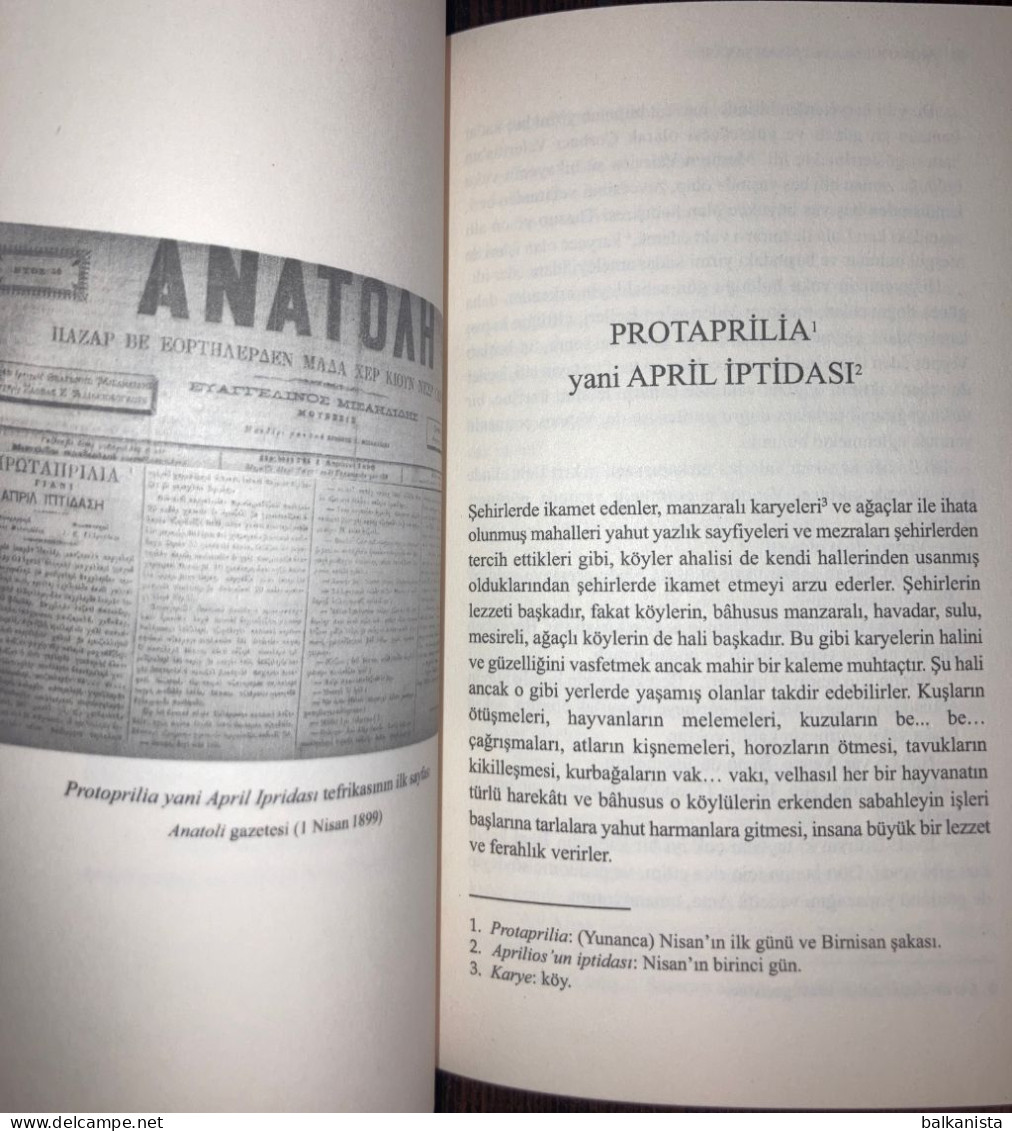 Protaprilia ya da 1 Nisan Sakasi Hristoforos Misailidis Greeks - Constantinople