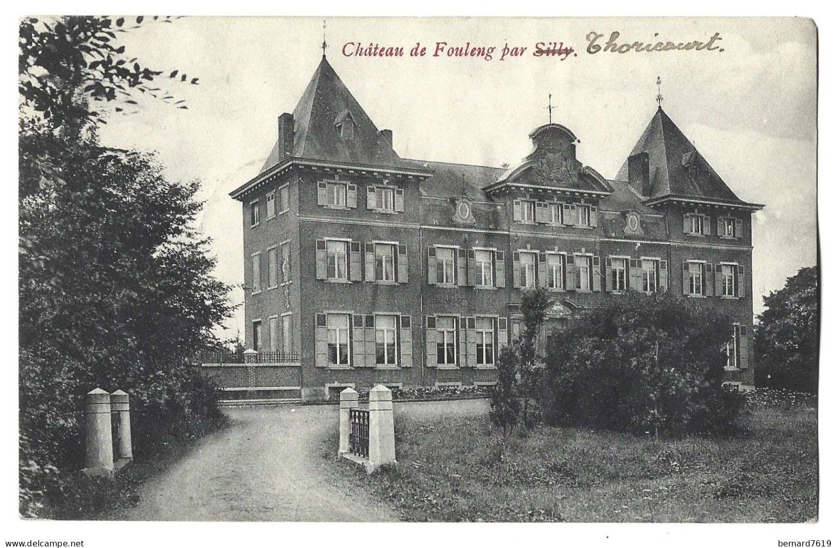 Belgique  - Thoricourt    Par Silly - Signee Rolande  Felix   Fouleng   -  Chateau  De  Fouleng - Silly