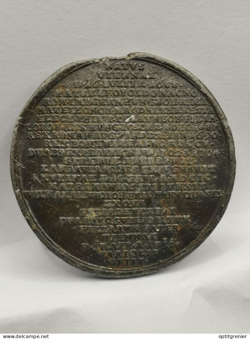 JETON JOSEPH AUTRICHE IOSEPHUS R.I.S.A.G.H.B.R. / AUSTRIA 31mm 11g TOKEN - Professionali/Di Società