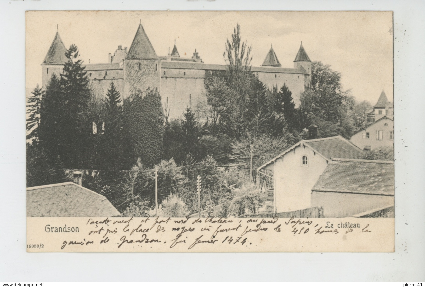 SUISSE - VAUD - GRANDSON - Le Château - Grandson