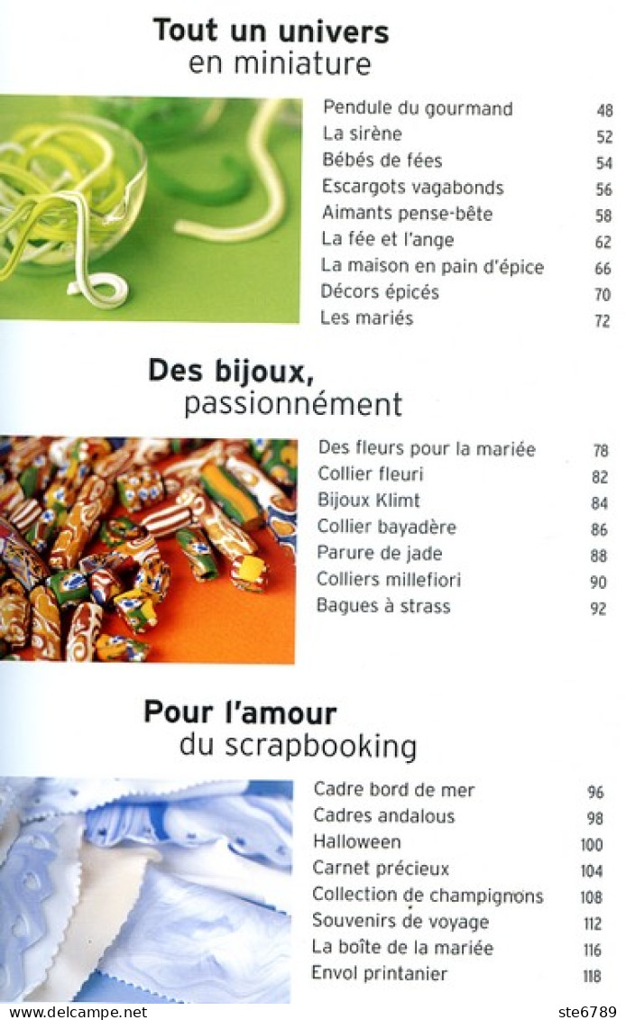 Livre TOUT SUR LA PATE FIMO - Innendekoration