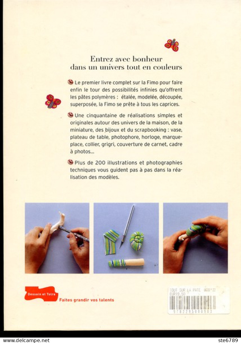 Livre TOUT SUR LA PATE FIMO - Home Decoration