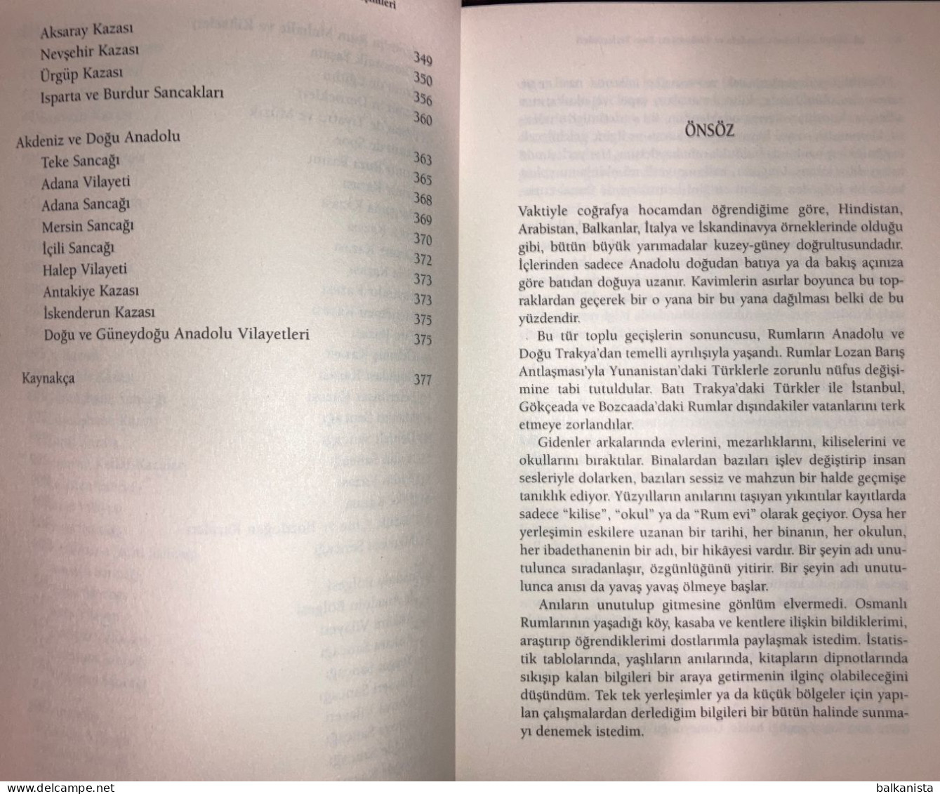 20. Yuzyil Baslarinda Anadolu Ve Trakya'daki Rum Yerlesimleri Ari Cokona Greek - Cultura